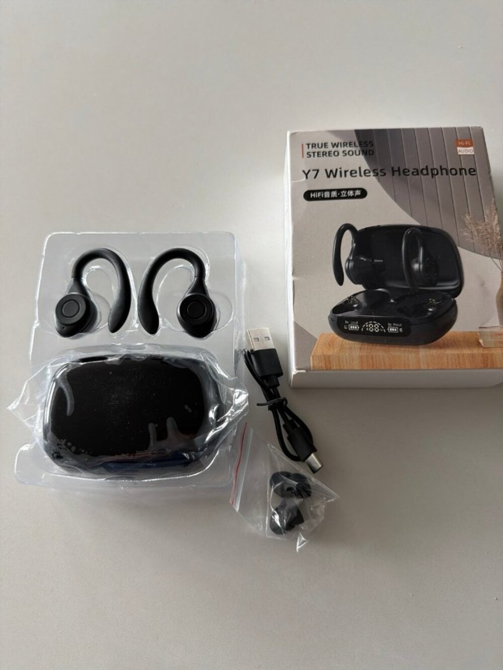 Y7 Wireless Headphone TRUE WIRELESS STEREO SOUND